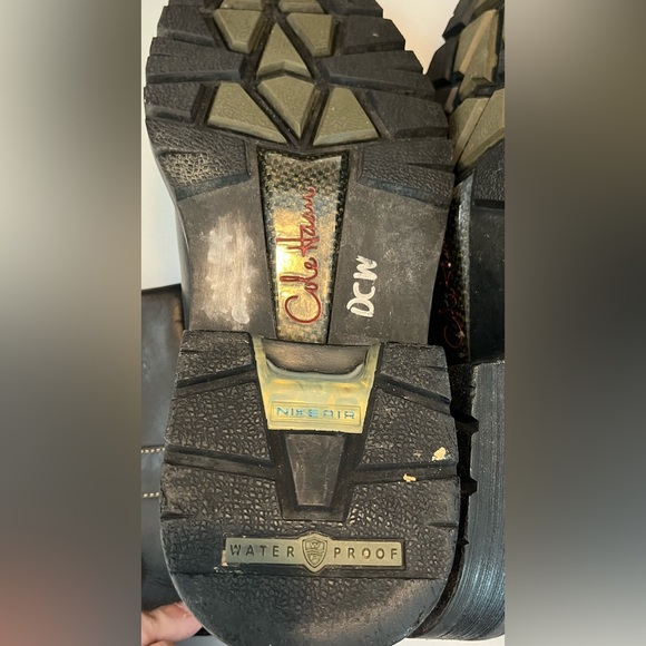 Cole Haan Nike Air Mosby Pull-On Boots Waterproof Black Nubuck Leather Men's 8M - Picture 4 of 11